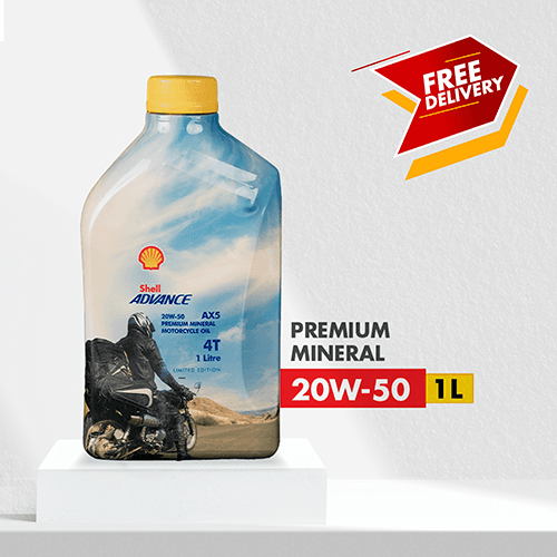 Shell Advance 4T AX5 20W50_12x1L_Butterfly