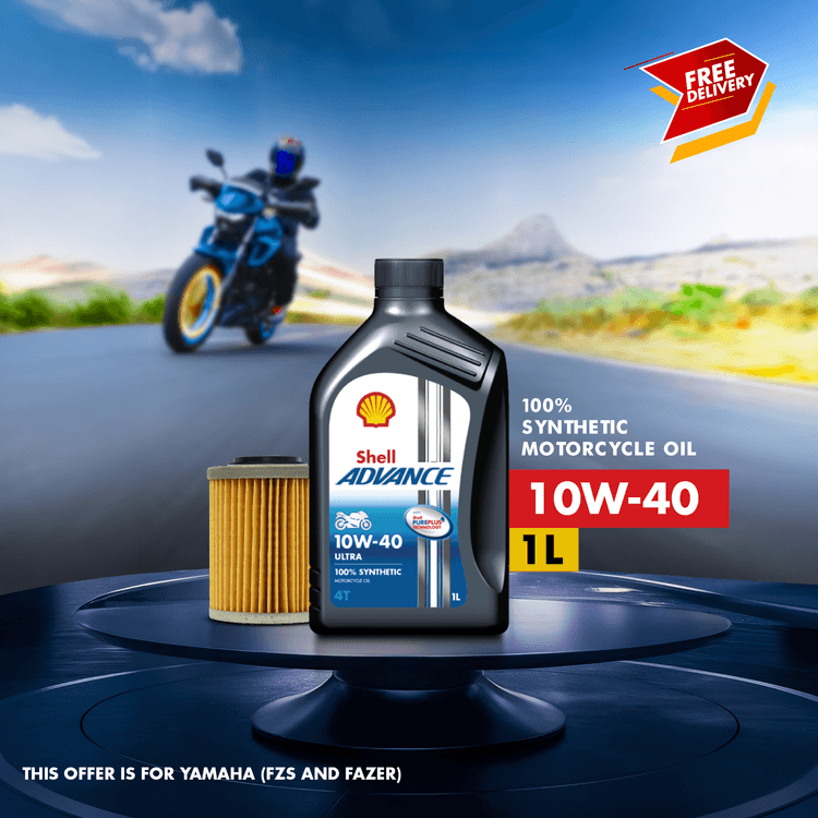 Shell Advance 4T Ultra 10W40_12x1L