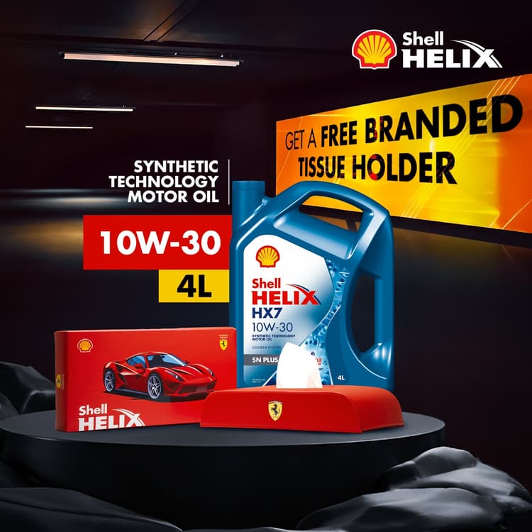 Shell Helix HX7 10W30SN+_4*4L
