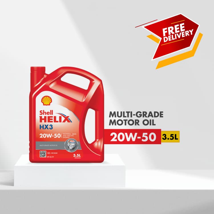Shell Helix HX3 20W50_4x3.5L