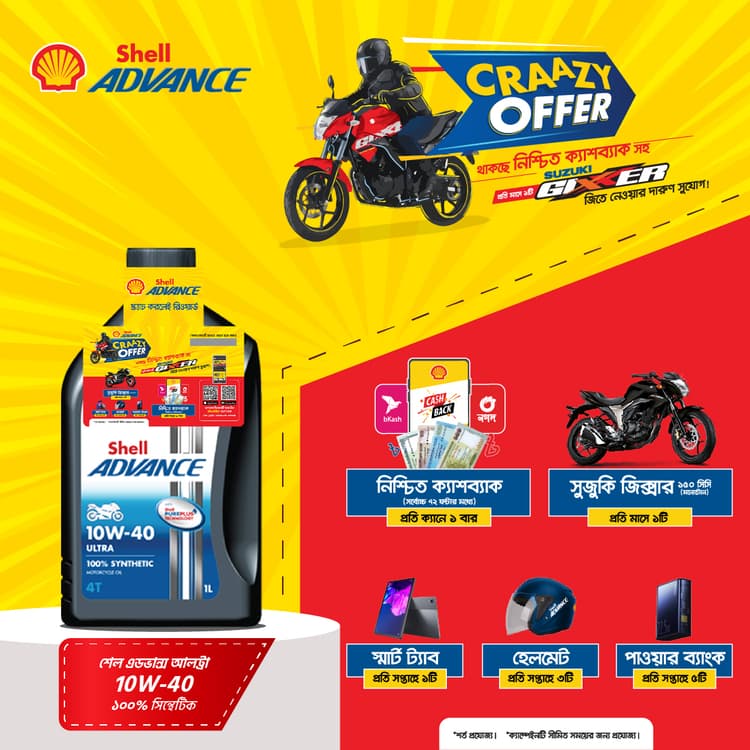 Shell Advance 4T Ultra 10W40_12x1L