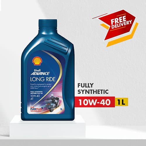 Shell Advance 4T Long Ride 10W40_SN/MA2_ 12x1L