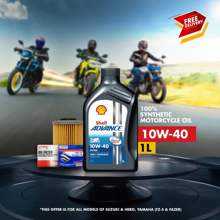 Shell Advance 4T Ultra 10W40_12x1L