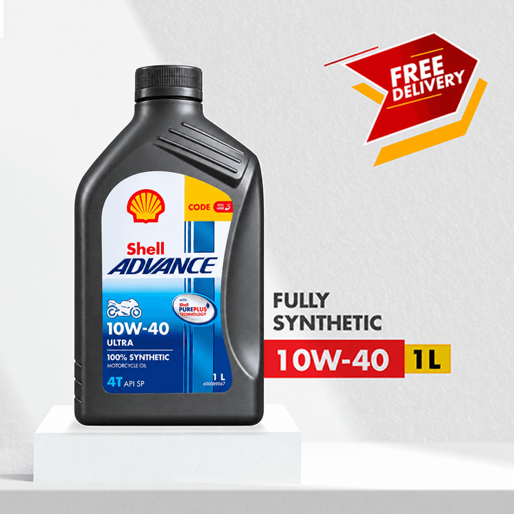 Shell Advance 4T Ultra 10W40 – 12x1L