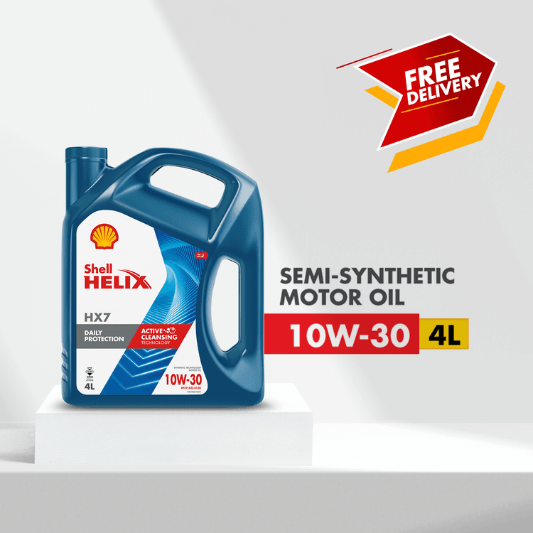 Shell Helix HX7 10W30SN+_4*4L
