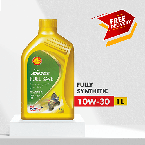 Shell Advance 4T Fuel Save 10W30_SN/MA2_ 12x1L
